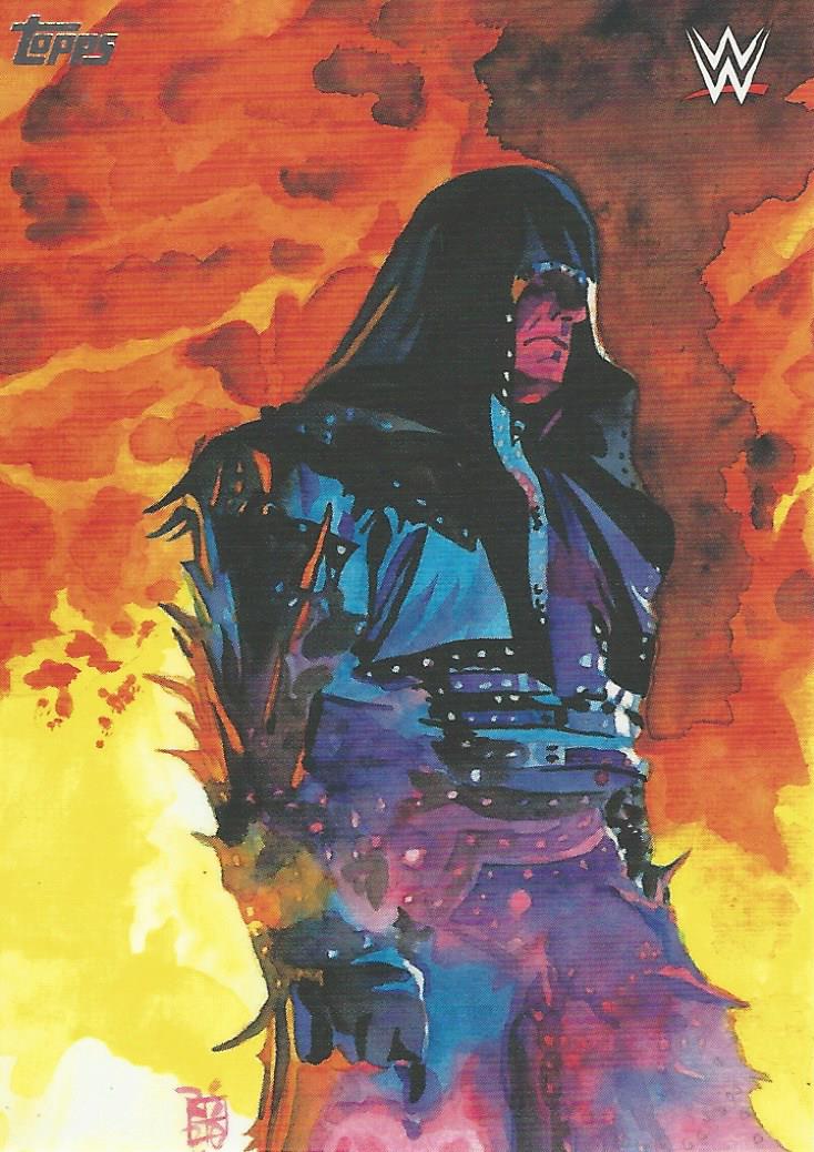 WWE Topps Undisputed 2020 Undertaker RS-9 trading card PW Catalog