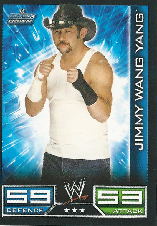 WWE Topps Slam Attax 2008 Jimmy Wang Yang #99
