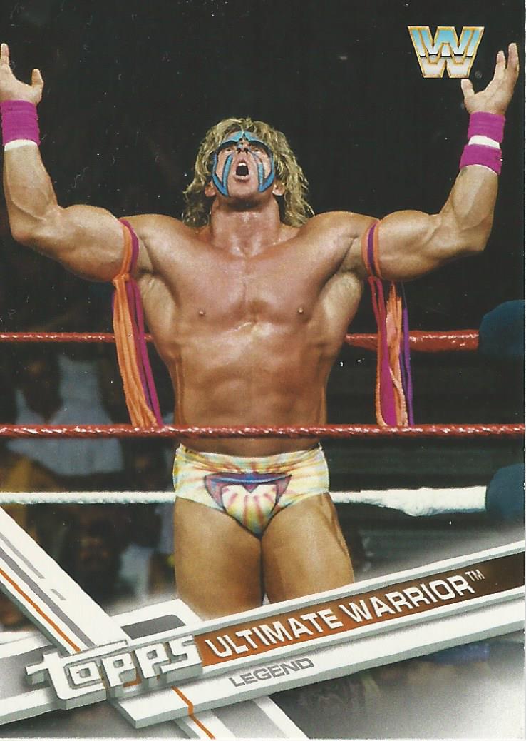 WWE Topps Then Now Forever 2017 Ultimate Warrior #199