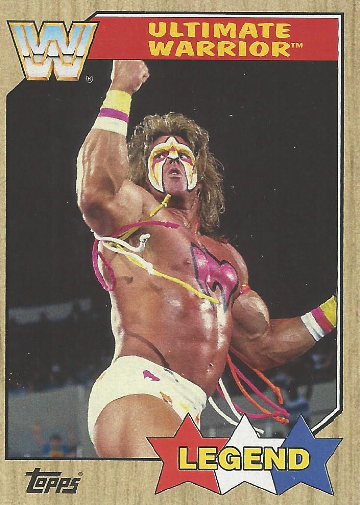 WWE Topps Heritage 2017 Ultimate Warrior #99