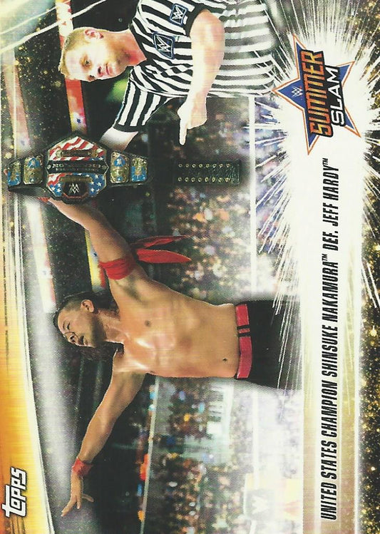 WWE Topps Summerslam 2019 Shinsuke Nakamura #99