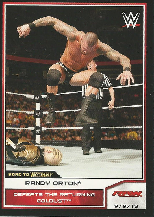WWE Topps Road to Wrestlemania 2014 Randy Orton #39