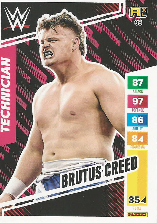 WWE Panini XL Adrenalyn 2024 Brutus Creed #99