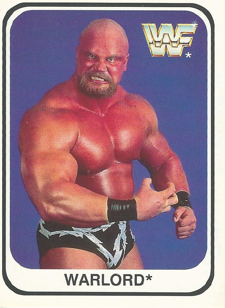 WWF Merlin 1991 Warlord #99