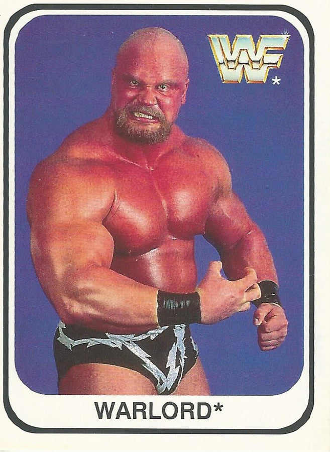 WWF Merlin 1991 Warlord #99
