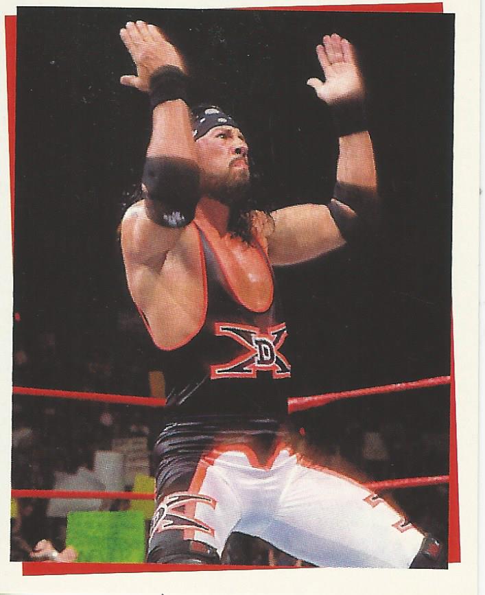 WWF Smackdown Stickers 2000 X-Pac #99