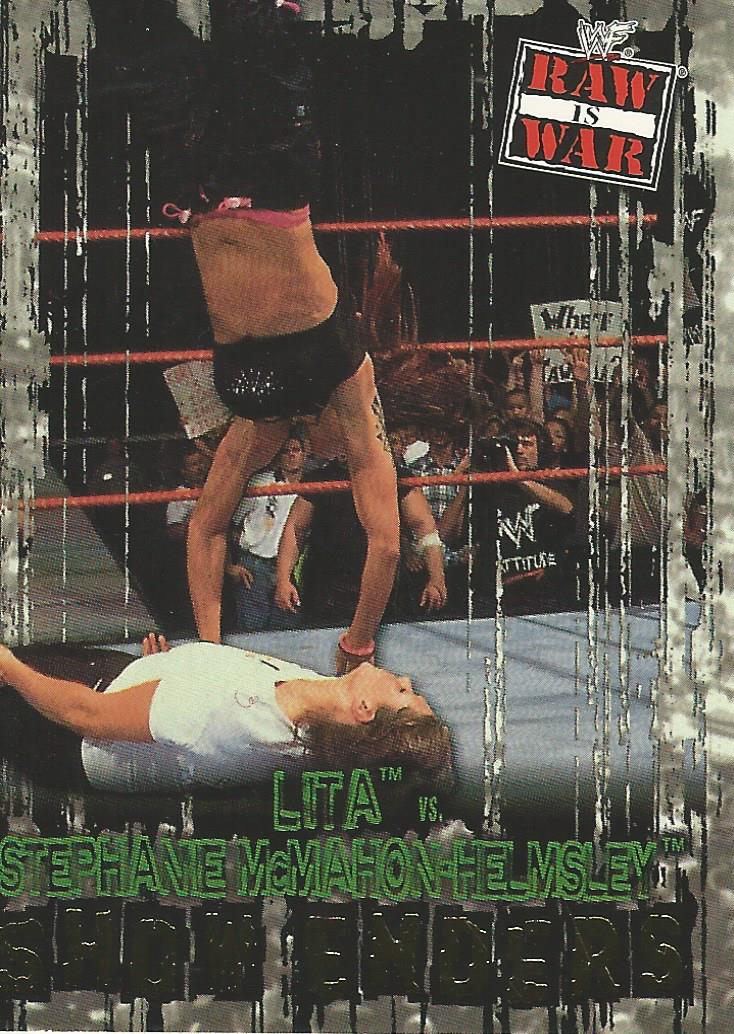 WWF Fleer Raw 2001 Lita #99
