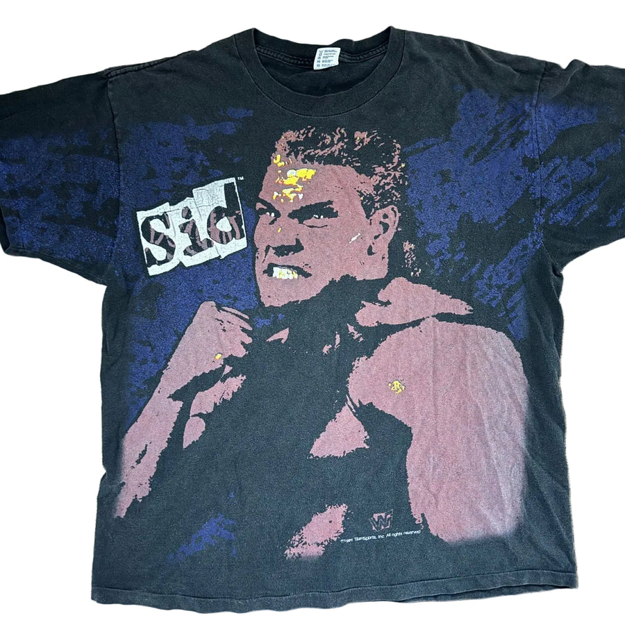 1995 WWF Sid “Don’t Call Me Psycho” T-Shirt Pwcatalog