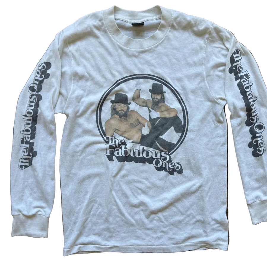 1984 AWA Fabulous Ones “Sweet” Stan Lane And Steve Keirn Long Sleeve T-Shirt Pwcatalog