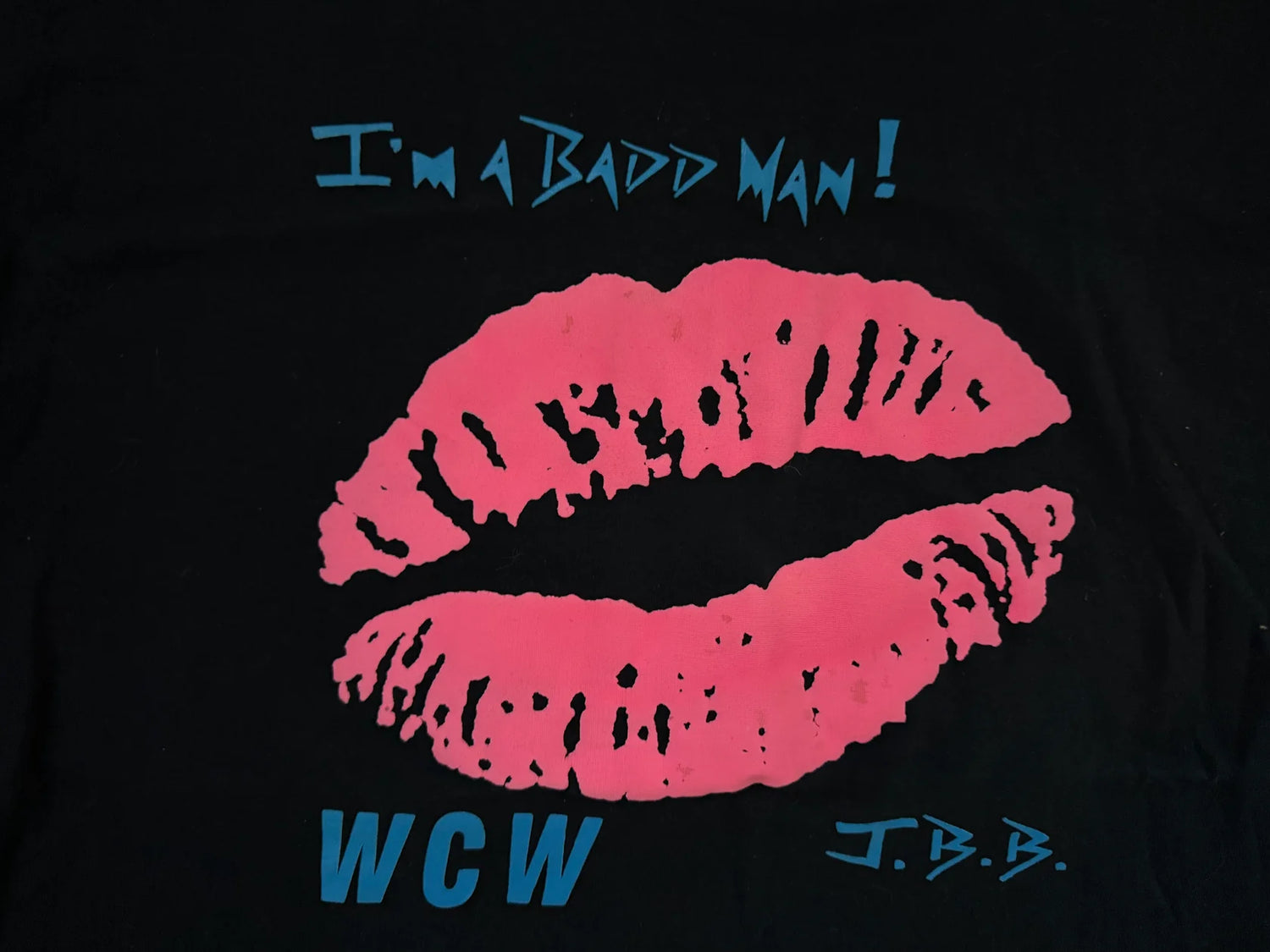 1993 WCW Johnny B Badd “I’m A Badd Man!” T-Shirt Pwcatalog