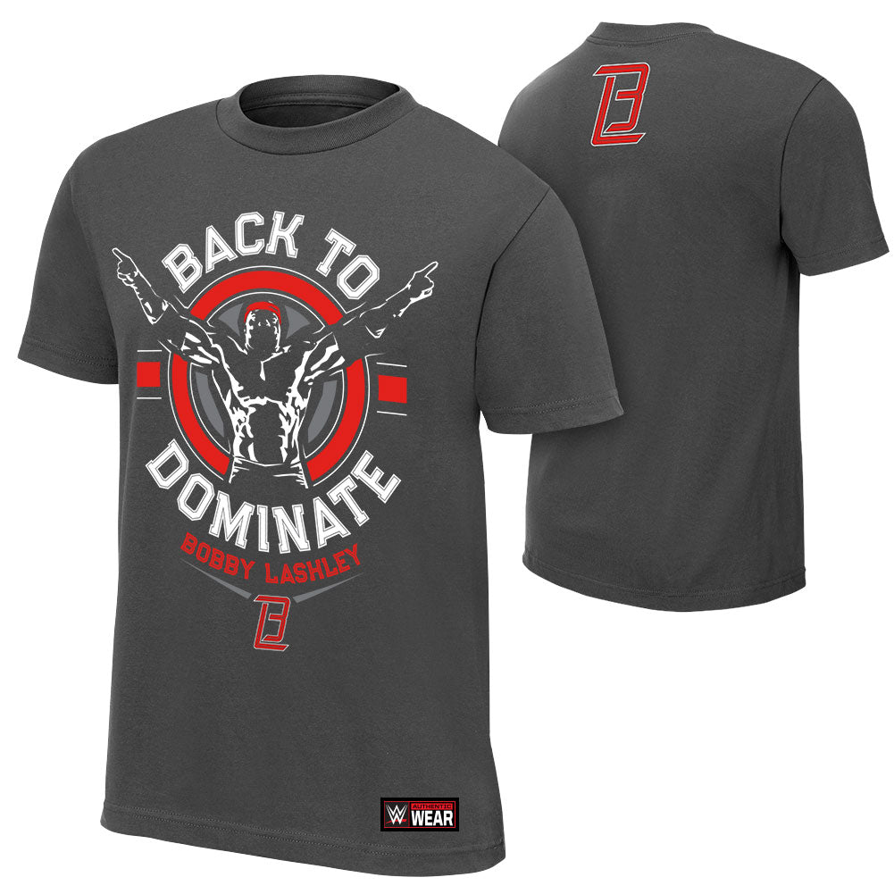 Bobby Lashley "Back to Dominate" Youth Authentic T-Shirt T-Shirt PW Catalog