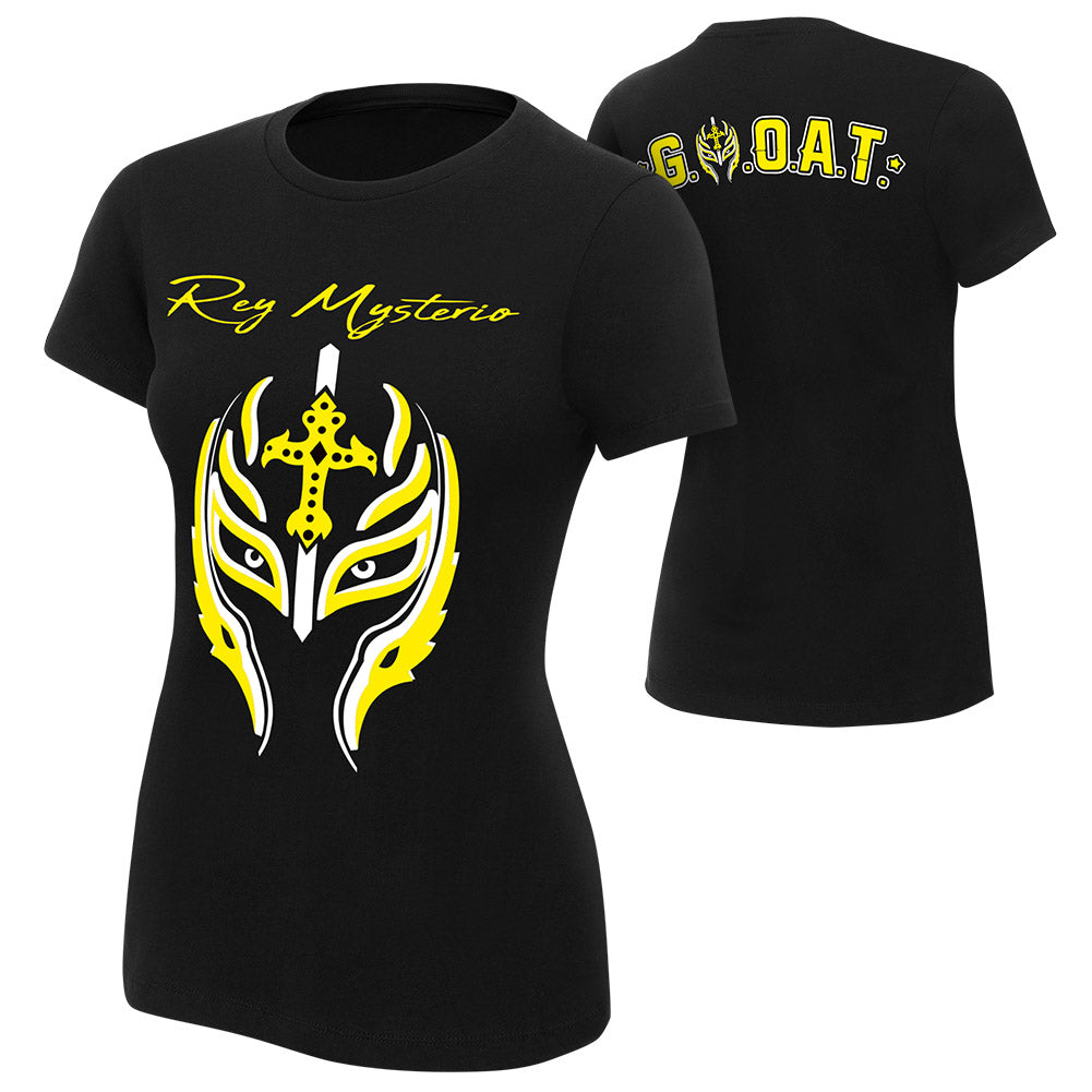 Rey Mysterio "Greatest Mask of All Time" Women's Authentic T-Shirt
