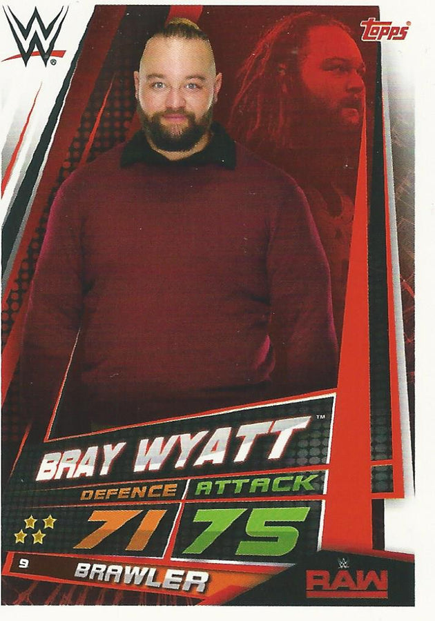 WWE Topps Slam Attax Universe 2019 Bray Wyatt #9