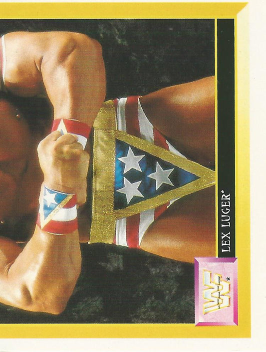WWF Merlin Sticker 1994 Lex Luger #9