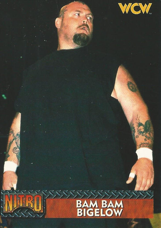 Topps WCW/NWO Nitro 1999 Bam Bam Bigelow #9