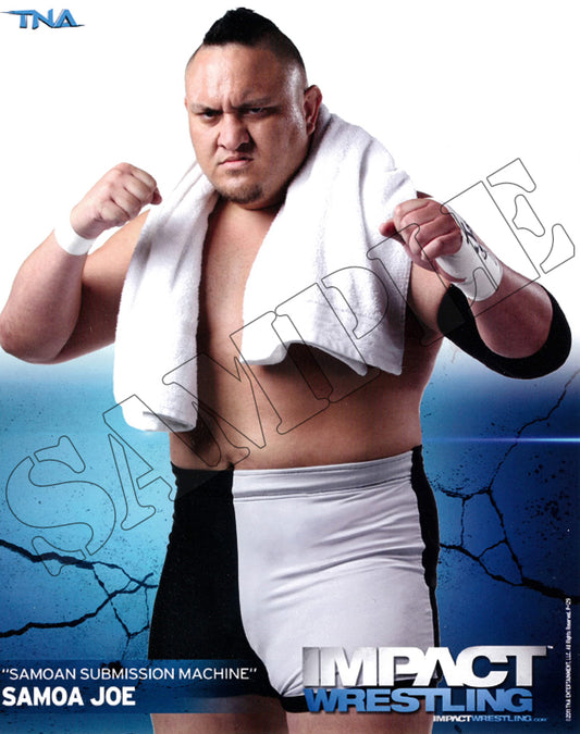 Samoa Joe - 8x10 PW Catalog