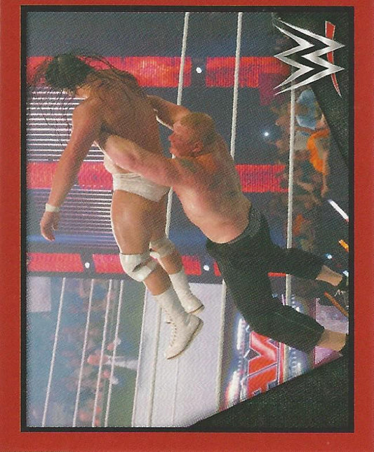 WWE Topps Then Now Forever 2016 Stickers Brock Lesnar #9