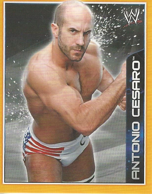 WWE Topps A-Z Sticker Collection 2014 Cesaro #9