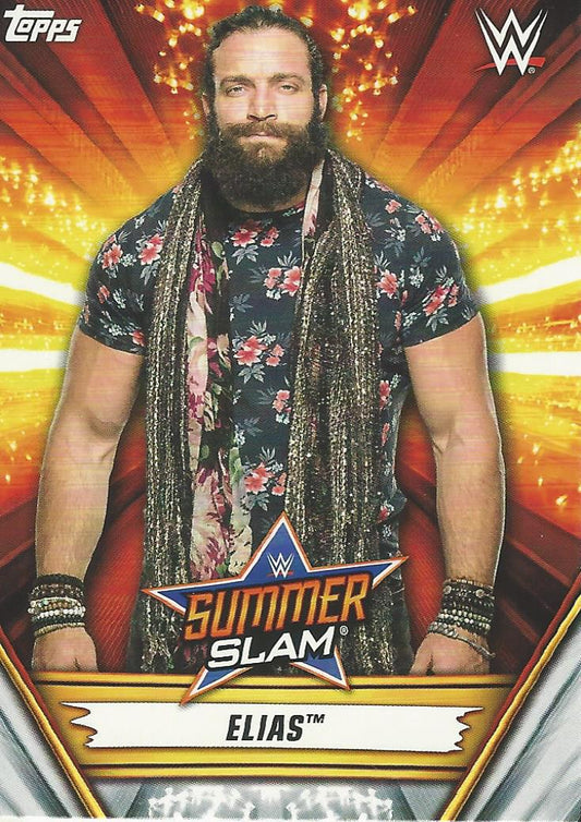WWE Topps Summerslam 2019 Elias #9