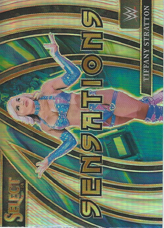 WWE Panini Select 2024 Sensations Tiffany Stratton #9