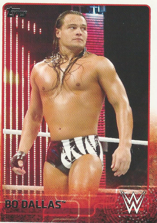 WWE Topps 2015 Bo Dallas #9