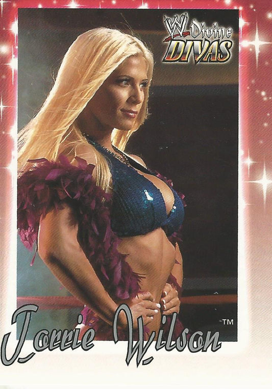 WWE Fleer Divine Divas 2003 Torrie Wilson #9