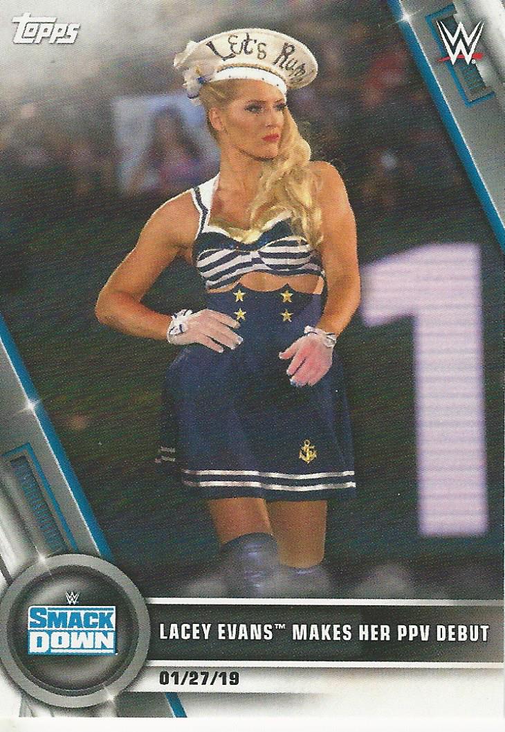 WWE Topps Women Division 2020 Lacey Evans #9