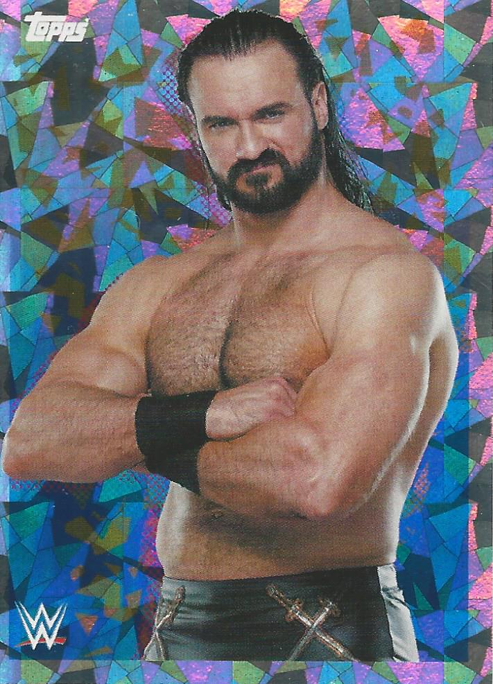 WWE Topps Road to Wrestlemania Stickers 2021 Drew McIntyre #9