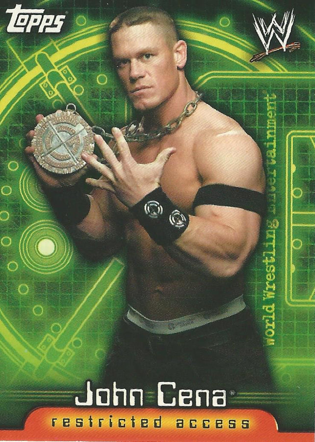 WWE Topps Insider 2006 US John Cena #9