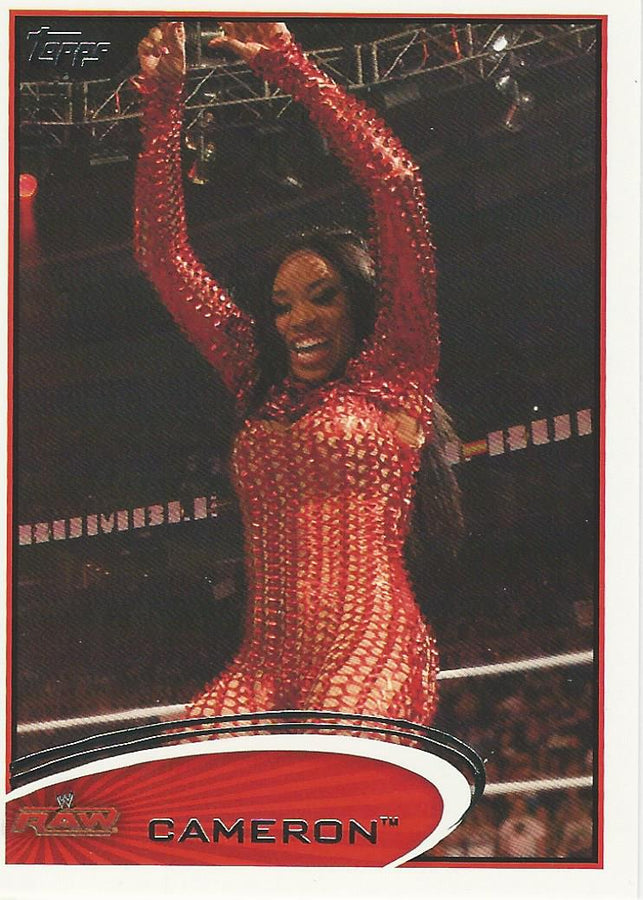 WWE Topps 2012 Cameron #9