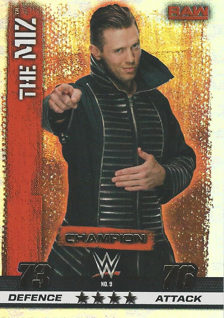 WWE Topps Slam Attax 10th Edition 2017 Champion The Miz #9