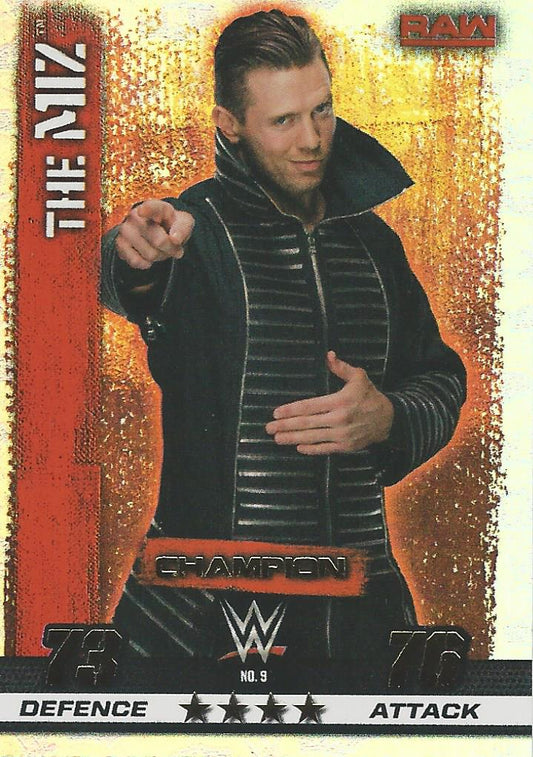 WWE Topps Slam Attax 10th Edition 2017 Champion The Miz #9