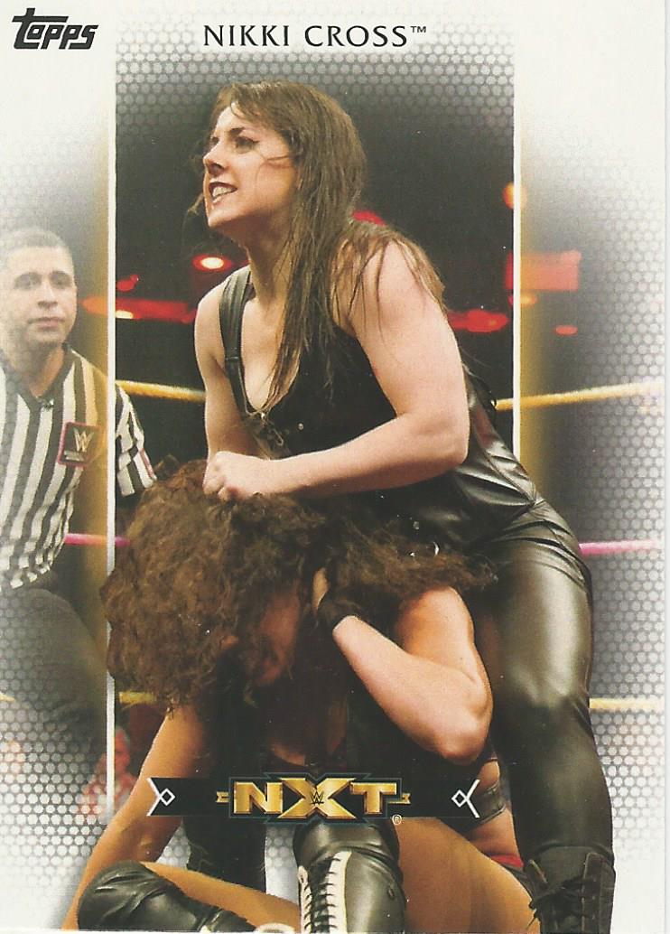 WWE Topps Women Division 2017 Nikki Cross R9 trading card PW Catalog