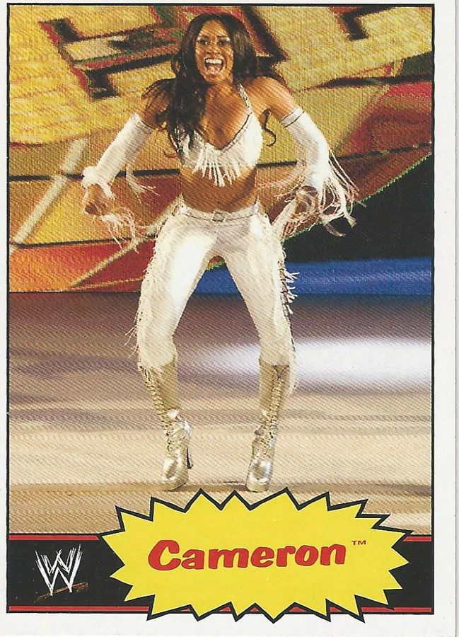 WWE Topps Heritage 2012 Cameron #9