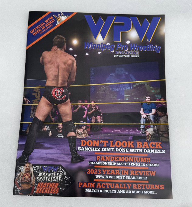 Winnipeg Pro Wrestling Magazine Vol 9 Magazine PWcatalog