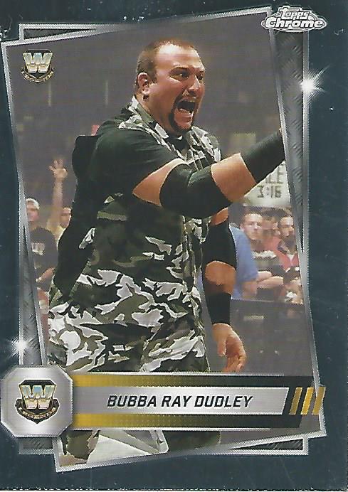 WWE Topps Chrome 2025 Trading Cards Bubba Ray Dudley No.9 PW Catalog