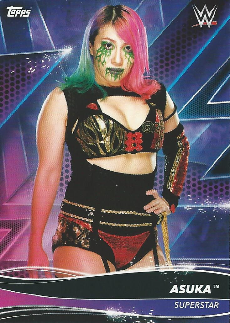 Topps WWE Superstars 2021 Asuka #9