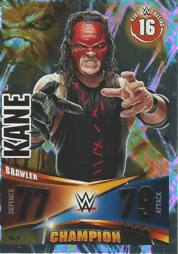 WWE Topps Slam Attax Rivals 2014 Kane Champion #9