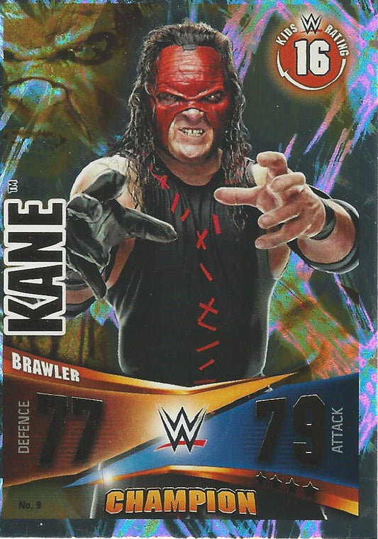 WWE Topps Slam Attax Rivals 2014 Kane Champion #9