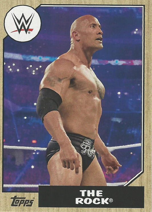 WWE Topps Heritage 2017 The Rock #9