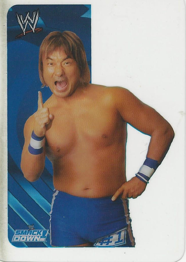 WWE Edibas Lamincards 2005 Funkai #9