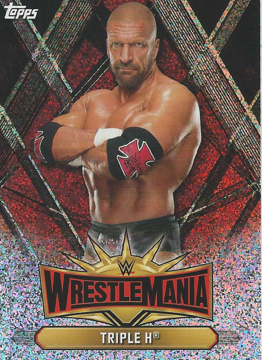 WWE Topps Champions 2019 Triple H WM-9 trading card PW Catalog