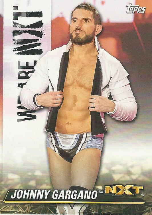 WWE Topps NXT 2021 Johnny Gargano NXT-27 trading card PW Catalog