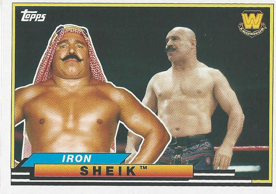 WWE Topps Heritage 2018 Iron Sheik BL-21