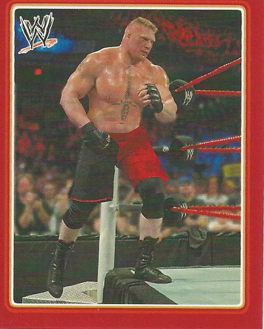 WWE Topps Icons 2013 Sticker Brock Lesnar #9