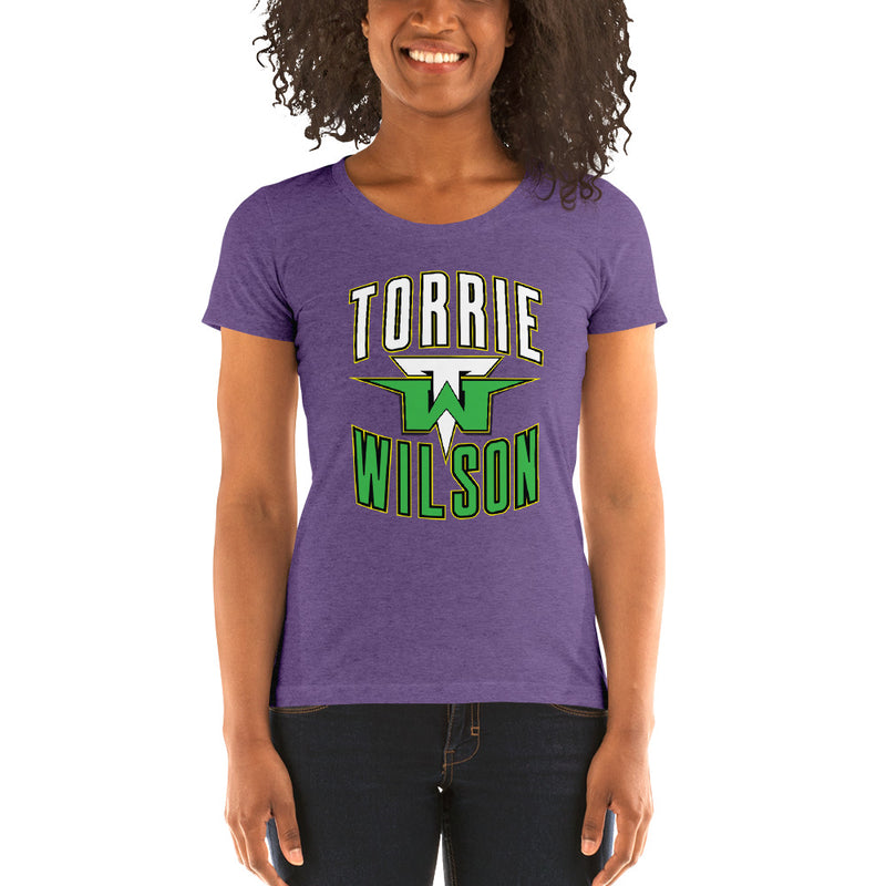 Torrie Wilson "Logo" Women's Tri-Blend T-shirt T-Shirt PW Catalog
