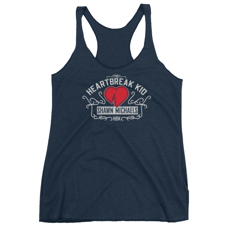 Shawn Michaels "Heartbreak Kid" Women's Racerback Tank Top