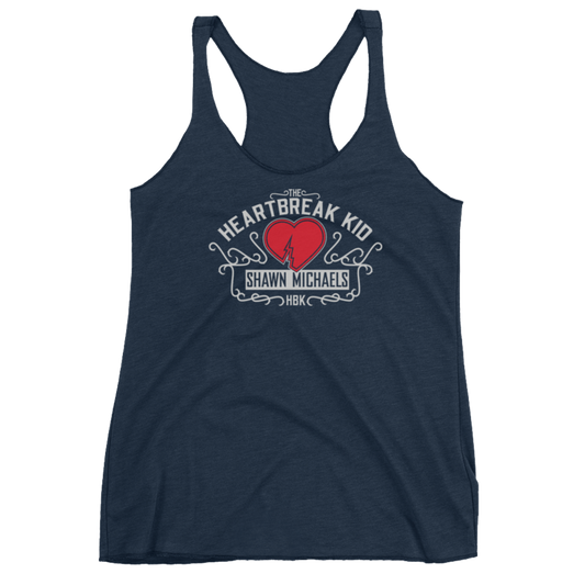 Shawn Michaels "Heartbreak Kid" Women's Racerback Tank Top Tank Top PW Catalog