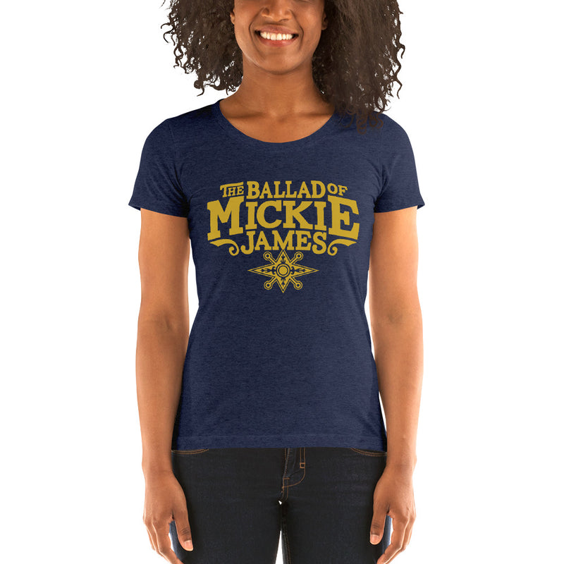 Mickie James "The Ballad of Mickie James" Women's Tri-Blend T-shirt