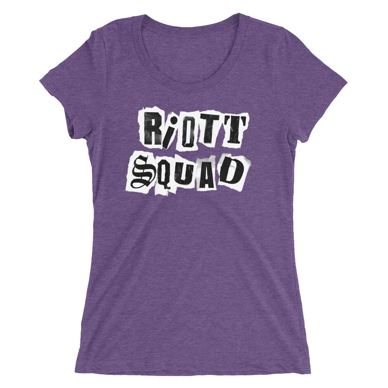 Riott Squad "Logo" Women's Tri-Blend T-shirt T-Shirt PW Catalog